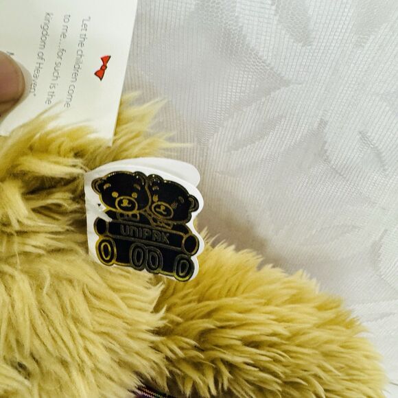 5 for $25/ Unipak Brown Teddy Bear Red Bow W/ Tag Stuffed Animal 1549L 18” - Picture 9 of 12